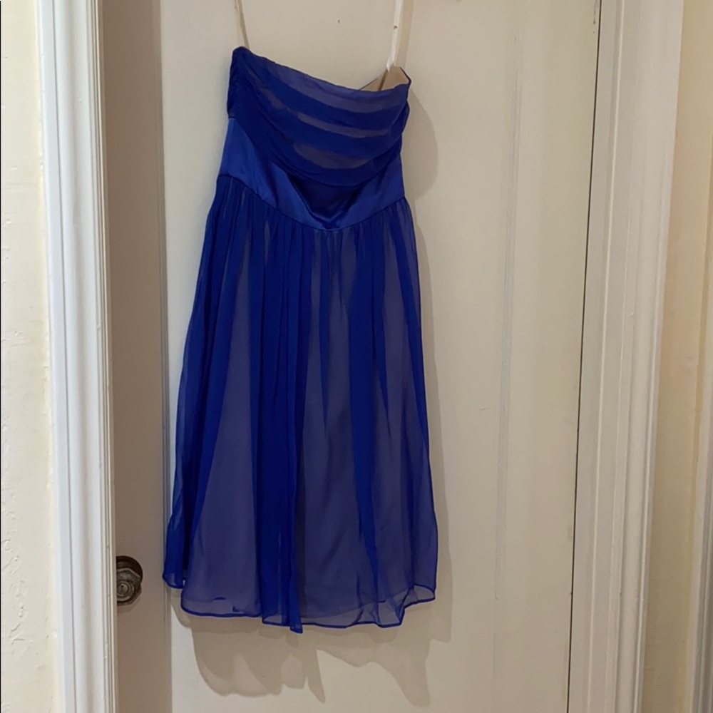 Blue Chiffon dress